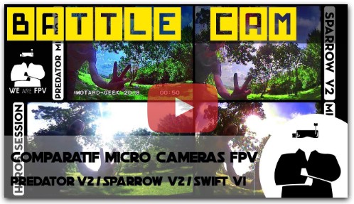 Битва камер: Foxeer Predator Micro v2 VS RunCam Sparrow v2 VS RunCam Micro Swift v1