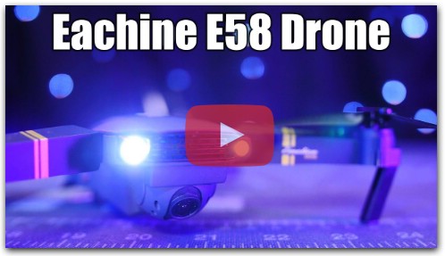 Eachine E58 Drone Review!