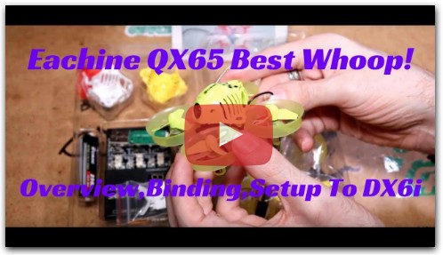 Eachine QX65 Overview And Betaflight Setup For The DX6i