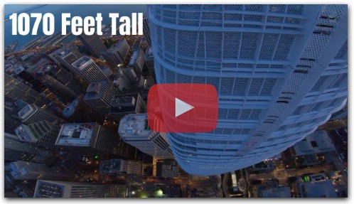 Diving the 2nd Tallest Building West of the Mississippi with a Drone - Salesforce Tower