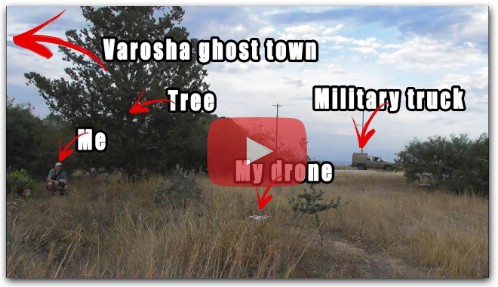 Almost lost my drone filming ghost town Varosha from the Greek side at 5 km distance