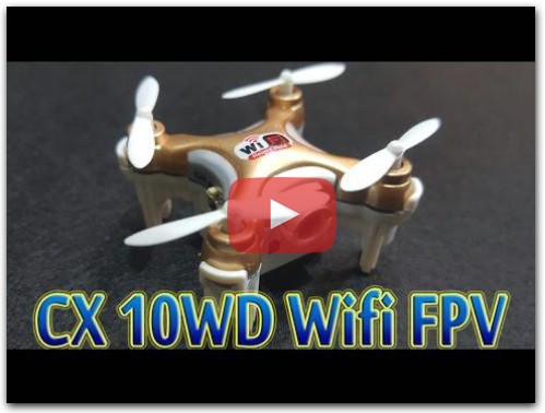 Cheerson CX 10WD Wifi FPV Drone Supper Mini