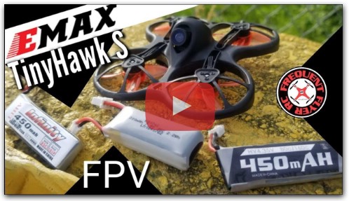 Emax Tinyhawk S First FPV Flights 1S and 2S