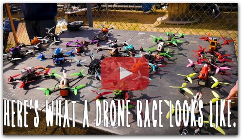 Как выглядят соревнования Drone Racing изнутри?