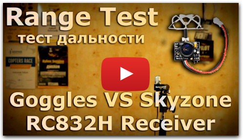 Skyzone Goggles VS Skyzone RC832H