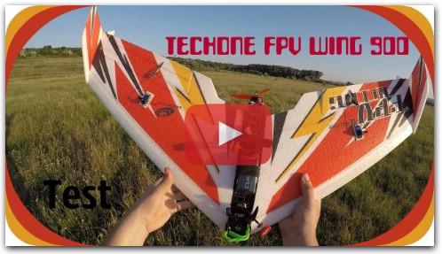 Тест крыла TechOne FPV Wing 900
